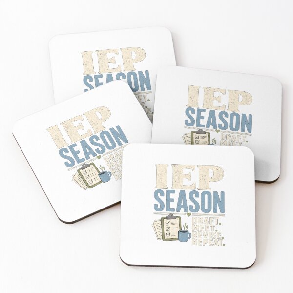 Item preview, IEP Season Draft Meet Revise Repeat designed and sold by VegaCreative.