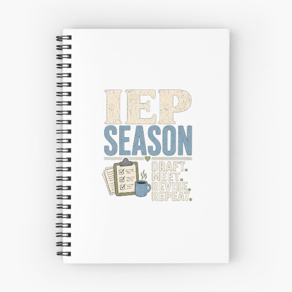 Item preview, IEP Season Draft Meet Revise Repeat designed and sold by VegaCreative.