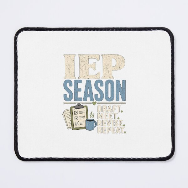 Item preview, IEP Season Draft Meet Revise Repeat designed and sold by VegaCreative.