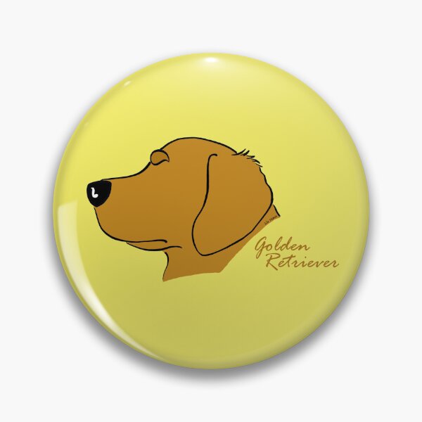 Item preview, Golden Retriever silhouette designed and sold by LivHana.