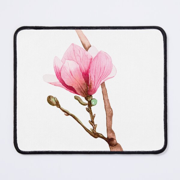 Item preview, Blossom Gathering | Pink Spring Flowers Watercolour designed and sold by ArithraStudio.