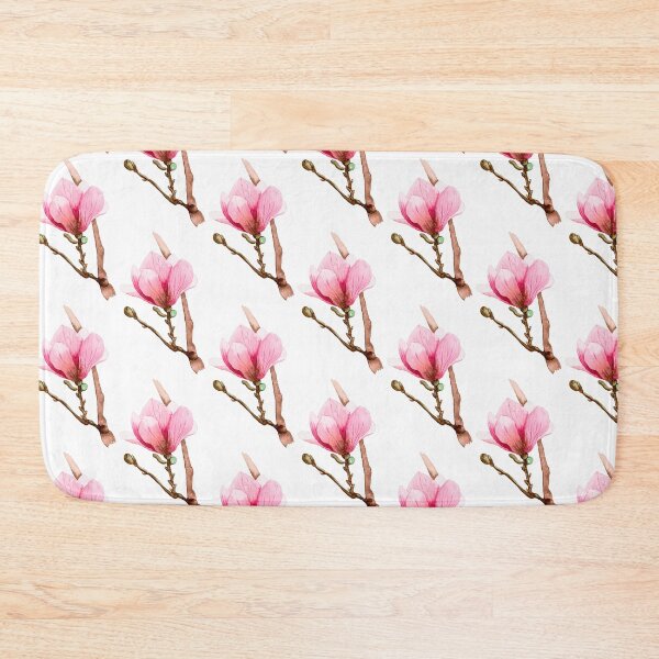 Item preview, Blossom Gathering | Pink Spring Flowers Watercolour designed and sold by ArithraStudio.