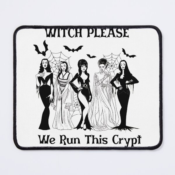 Item preview, Gothic Witch Sisters Black And White Halloween Art designed and sold by RyanPerki88178.