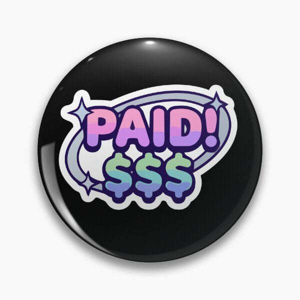 Item preview, Paid Pastel Y2K Bubble Letter Typography designed and sold by All Year Summer Co..