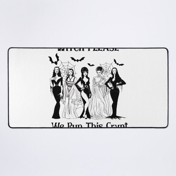 Item preview, Gothic Witch Sisters Black And White Halloween Art designed and sold by RyanPerki88178.