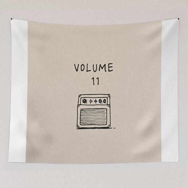 Item preview, Volume 11 Retro Guitar Amplifier Ink Drawing designed and sold by lautir.