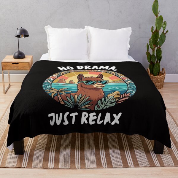 Item preview, NO DRAMA, JUST RELAX designed and sold by WH-DESIGN2026.