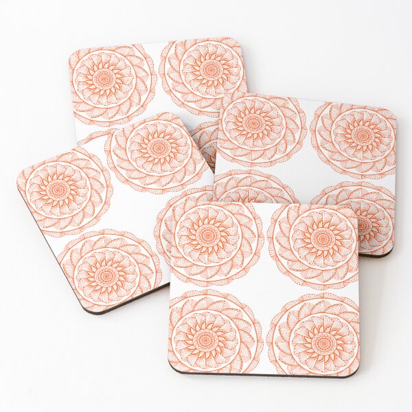 Item preview, Orange Mandala Art! designed and sold by Artful Adventures.