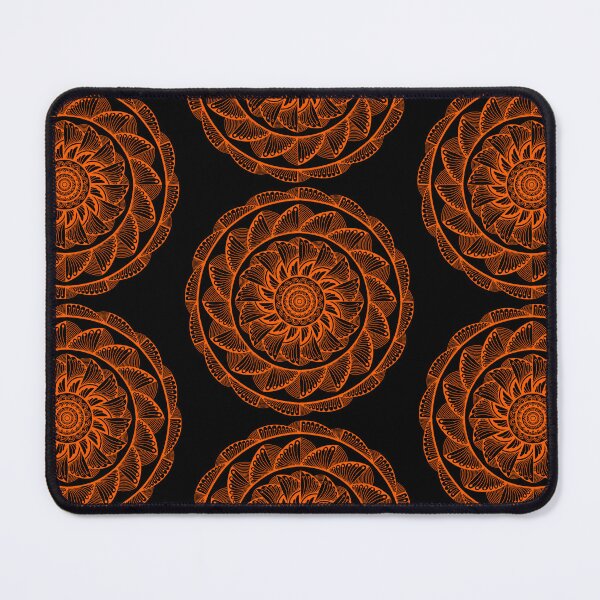Aperçu de l'œuvre L'art du mandala orange ! créée et vendue par Artful Adventures.