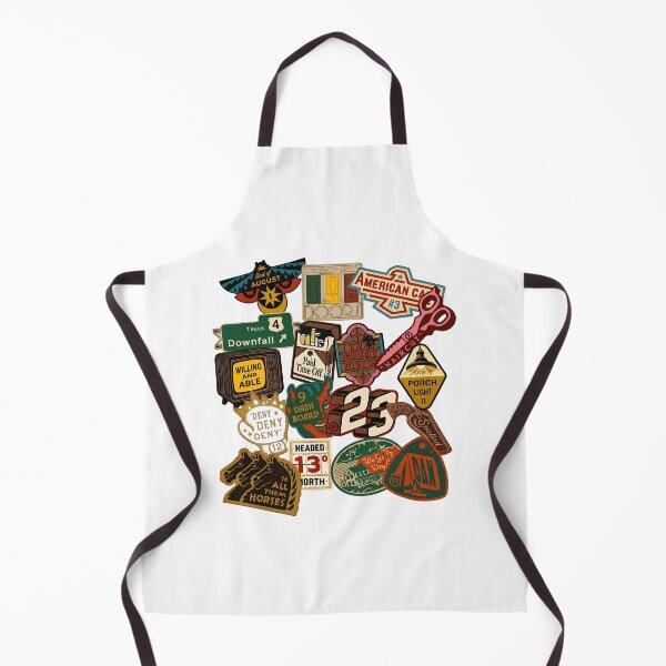 Item preview, Vintage Road Trip Sticker Collage Americana Design designed and sold by Christoph50508.