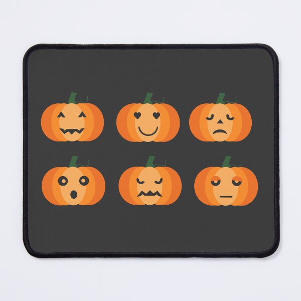 Item preview, Cute Halloween Pumpkins Emoji Set designed and sold by OlhaTironArt.