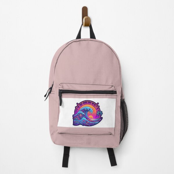 Item preview, Psychedelic Neon Sunset Surf designed and sold by StickerVerseStudio.