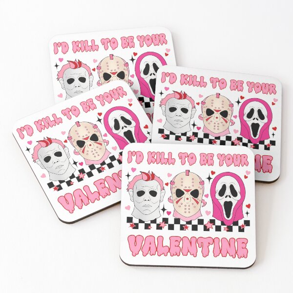 Item preview, Cute Horror Valentine Masks Love Kill Design designed and sold by RyanPerki88178.