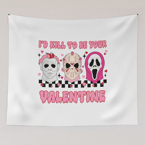 Item preview, Cute Horror Valentine Masks Love Kill Design designed and sold by RyanPerki88178.