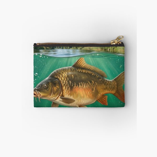 Item preview, Common Carp Illustration – Freshwater Legends Fishing Art designed and sold by Northbound Trail.