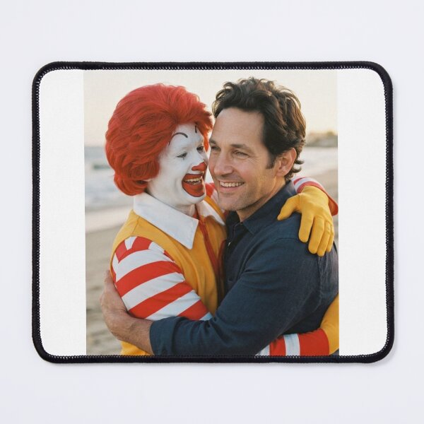 Item preview, Paul rudd Ronald mcdonald  meme memes funny parody birthday christmas birthday  designed and sold by CheeseBlueprint.