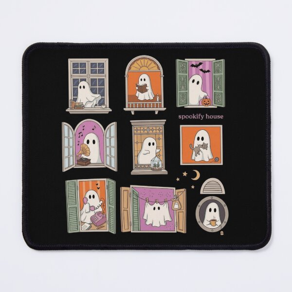 Item preview, Spookify House Cozy Ghost Windows Cute Halloween Apartment designed and sold by haitrieuic96.