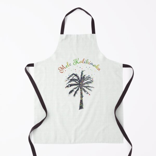 Item preview, Mele Kalikimaka — Hawaiian Christmas Palm Tree designed and sold by FaireWaveArt.