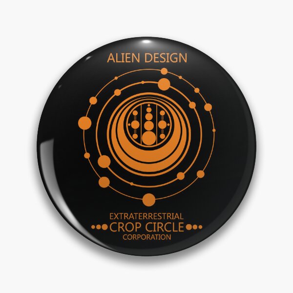 Item preview, Extraterrestrial Crop Circle Corporation Alien Design 4 designed and sold by MagicEyesOnly.