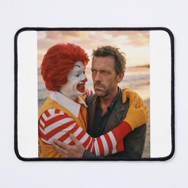Item preview, Doctor house Ronald mcdonald meme memes funny parody birthday christmas birthday designed and sold by CheeseBlueprint.