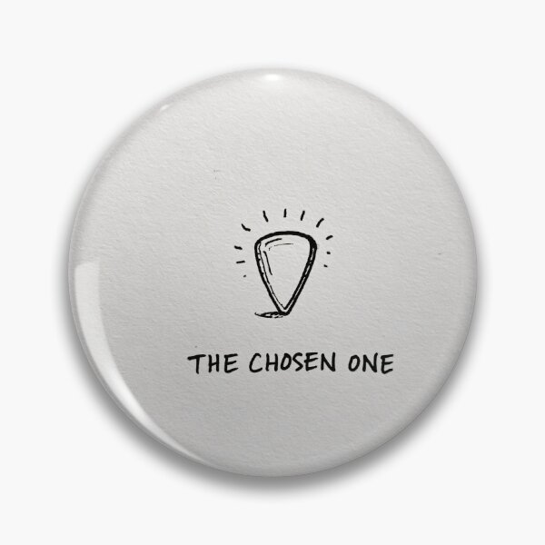 Item preview, The Chosen One Guitar Pick Ink Drawing designed and sold by lautir.
