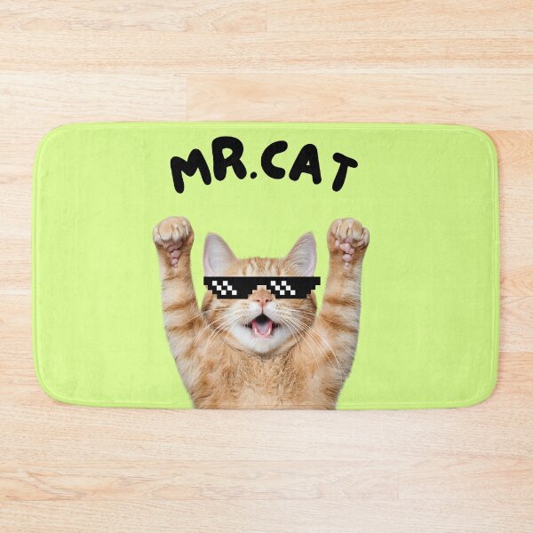 Item preview, Cool Ginger Cat Pixel Sunglasses Thug Life Meme Graphic designed and sold by ReGenDx.