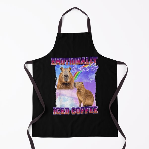 Item preview, Emotionally Powered By Iced Coffee designed and sold by FloraPlantTees.