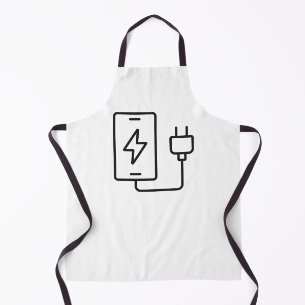 Item preview, Phone Charger Electrical Line Icon designed and sold by VectorForge Studio.