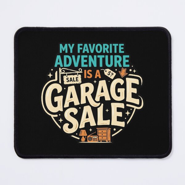 Item preview, My Favorite Adventure Is A Garage Sale Vintage Humor designed and sold by DuckOddity.