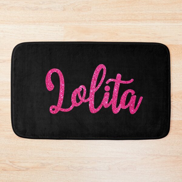 Item preview, Lolita Hot Pink Sparkly Personalised Name Design designed and sold by CamilasPrints.