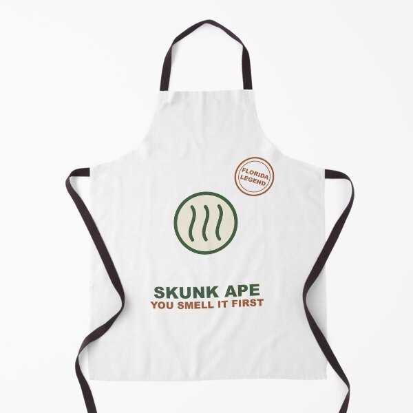 Item preview, Skunk Ape Alert Funny Florida Cryptid Badge Sticker designed and sold by Mega-Shopping.