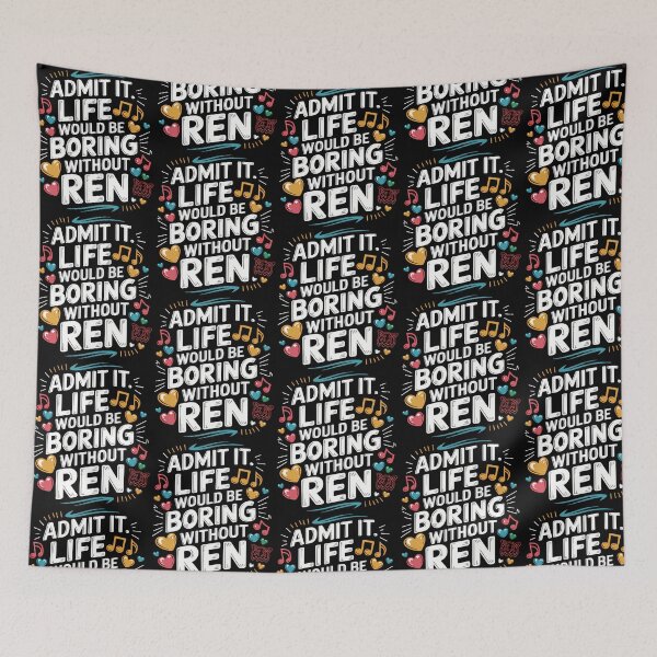 Artikelvorschau, Hi Ren Gill Rentastic Ren-Tastic Renegade Merch Hi Ren Lyrics Merch Shirt Rap Music Ren Fan Busking Uk entworfen und verkauft von bordenrossana.