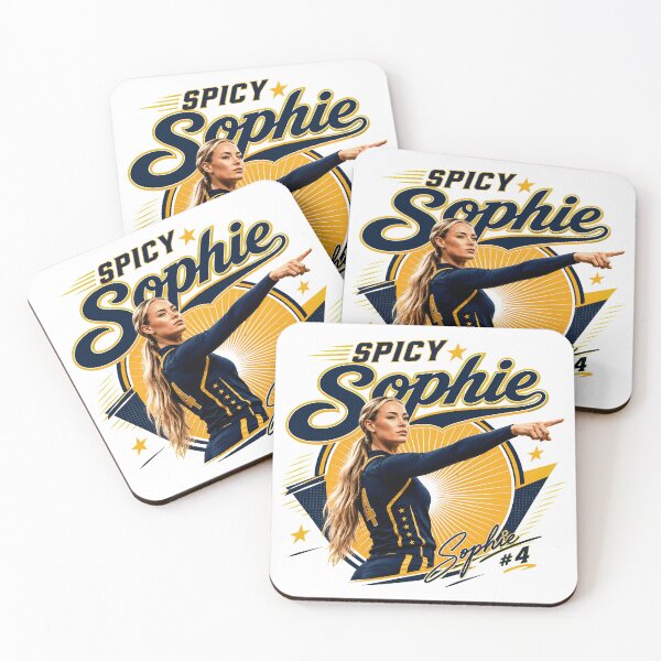Item preview, Spicy Sophie Volleyball Star Power Graphic Design designed and sold by TashaLars62634.