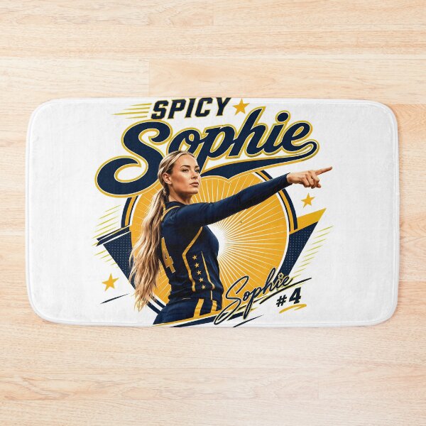 Item preview, Spicy Sophie Volleyball Star Power Graphic Design designed and sold by TashaLars62634.