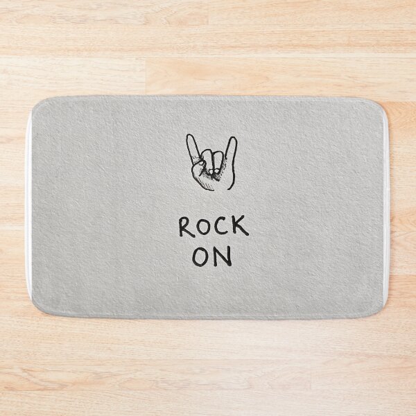 Item preview, Rock On Devil Horns Hand Sign Ink Drawing designed and sold by lautir.