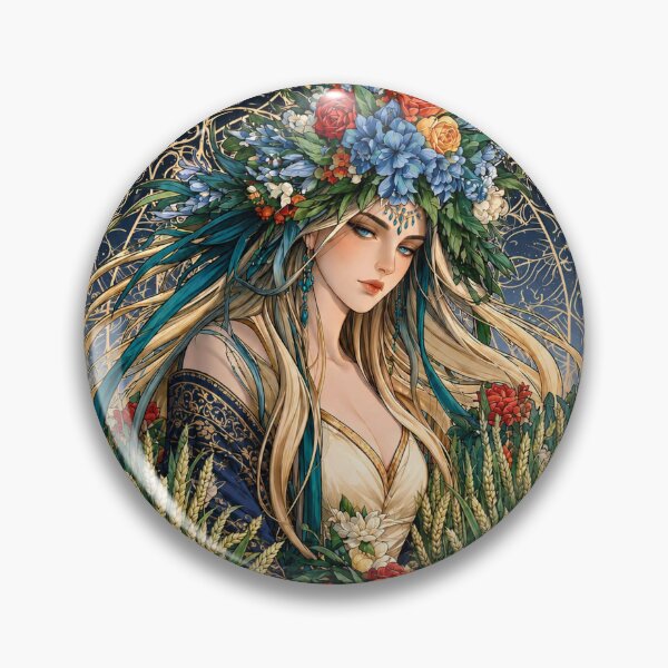Item preview, The Empress Tarot Card | Botanical Gothic Occult Art designed and sold by MythicMood.