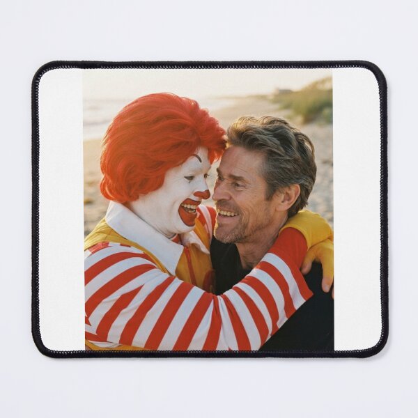 Item preview, Willem dafoe Ronald mcdonald  meme memes funny parody birthday christmas birthday  designed and sold by CheeseBlueprint.