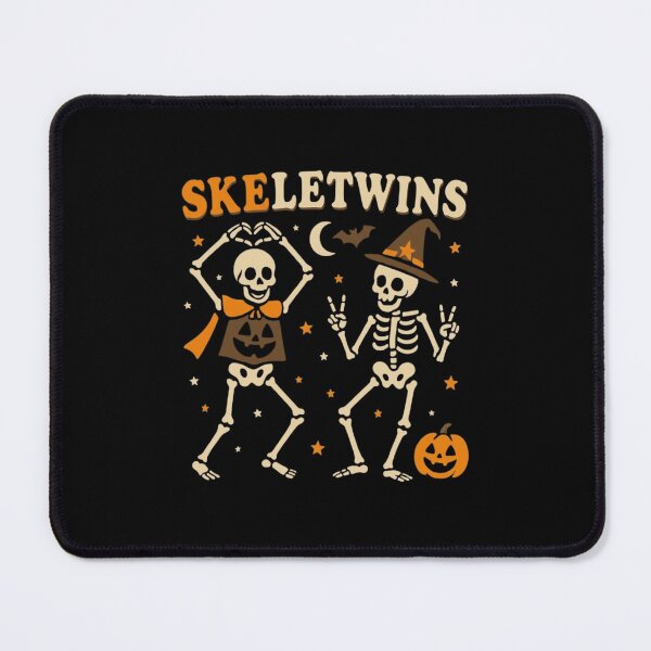 Item preview, Skeletwins Funny Halloween Matching Twins Dancing Skeletons designed and sold by haitrieuic96.