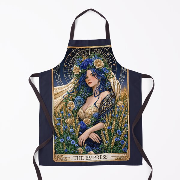 Item preview, The Empress Tarot Card | Floral Gothic Occult Art designed and sold by MythicMood.