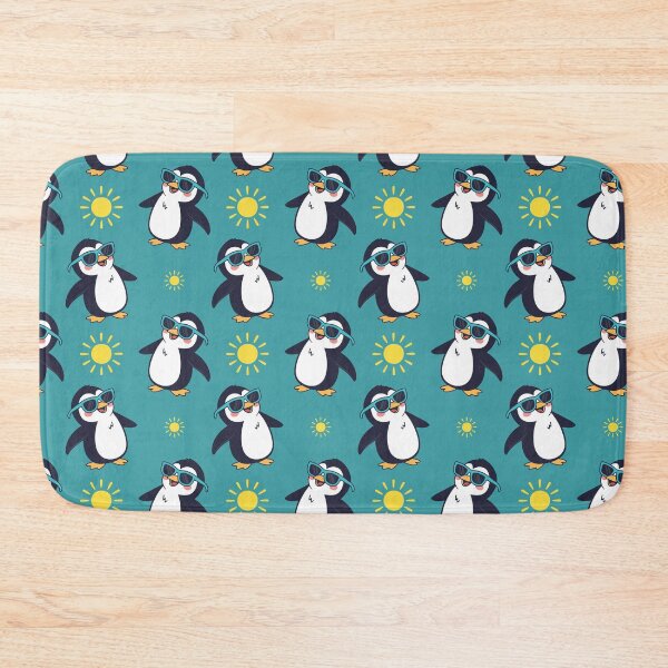Artikelvorschau, Happy Penguin  – Coole Pinguine mit Sonnenbrille & Sonne entworfen und verkauft von CreativeLifeMe.