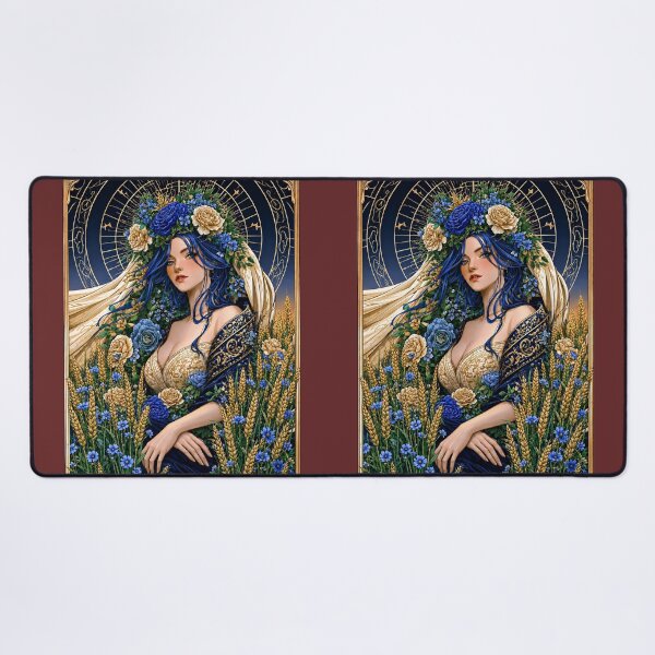 Item preview, The Empress Tarot Card | Floral Gothic Occult Art designed and sold by MythicMood.