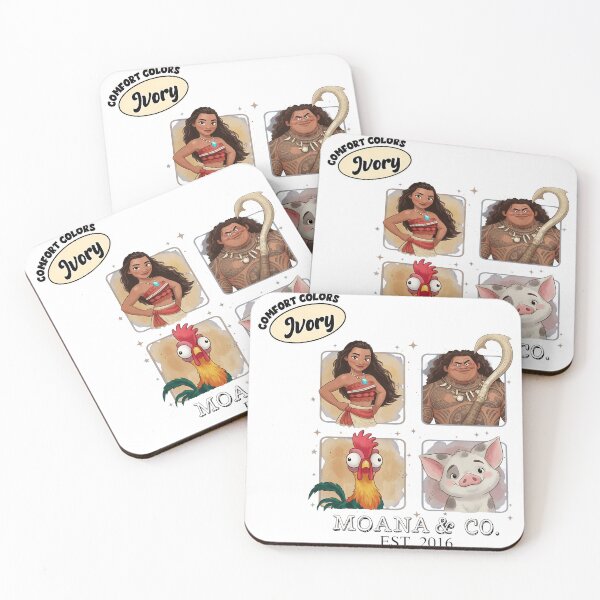 Item preview, Moana Inspired Island Adventure Character Art Collection designed and sold by RichardPa71968.