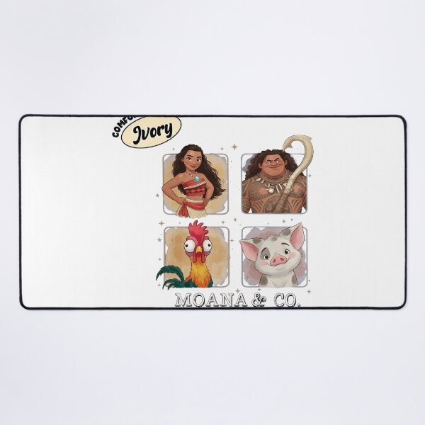 Item preview, Moana Inspired Island Adventure Character Art Collection designed and sold by RichardPa71968.