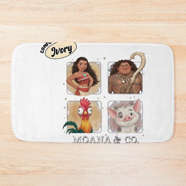 Item preview, Moana Inspired Island Adventure Character Art Collection designed and sold by RichardPa71968.