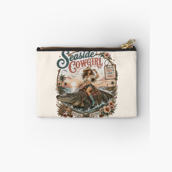Item preview, Seaside Cowgirl Salty Soul Wild Heart - Made For Tides & Good Vibes designed and sold by legendaryskins.