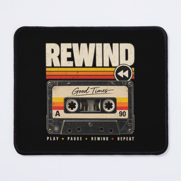 Item preview, Rewind Vintage Cassette Tape 80s designed and sold by Artnankin.