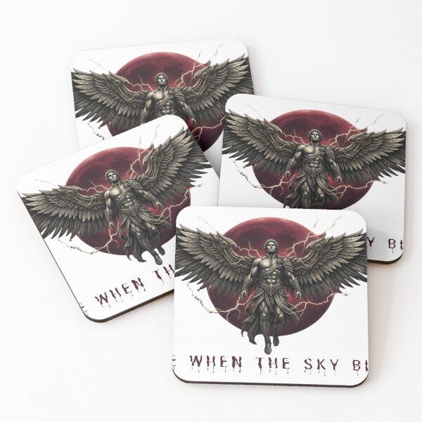 Item preview, Fallen Angel Warrior - Blood Moon Guardian designed and sold by ScorPion-theory.