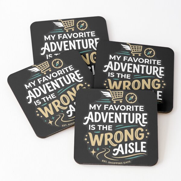 Item preview, Mi aventura favorita es el pasillo equivocado (frase divertida para ir de compras) designed and sold by DuckOddity.