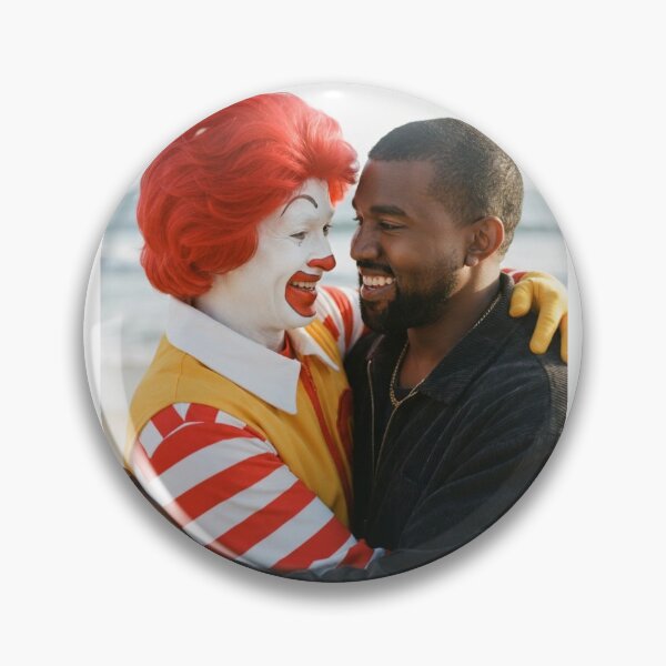Item preview, Kanye west Ronald mcdonald  meme memes funny parody birthday christmas birthday  designed and sold by CheeseBlueprint.