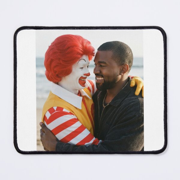 Item preview, Kanye west Ronald mcdonald meme memes funny parody birthday christmas birthday designed and sold by CheeseBlueprint.